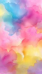 Watercolor background burst colour abstract texture.
