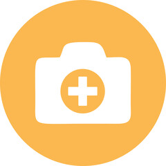 Obraz premium Medical Healty Circle Icon