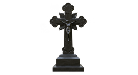 Religious Jesus on Cross Faith Spiritual PNG Isolated