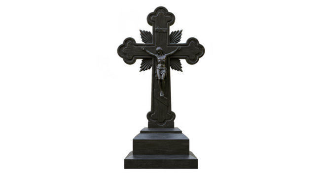 Religious Jesus on Cross Faith Spiritual PNG Isolated