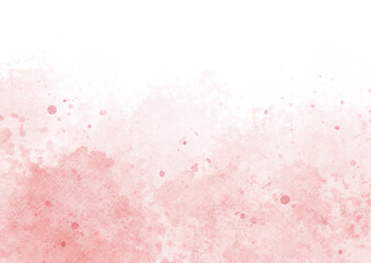 Obraz premium Abstract pink watercolor background. Hand drawn png texture. Brush stroked painting illustration design, invitation pastel color watercolor.