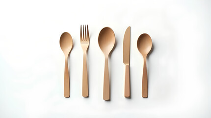 wooden spoon and fork