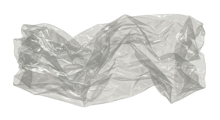 Obraz premium White Crumpled Paper Texture Abstract Wrinkled Background Illustration