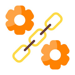 Supply Chain Modern Solid Style Icon