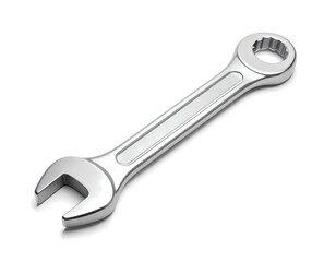 Wrench on White Background