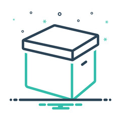 Mix icon for box
