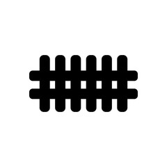 fence icon symbol illustration vector eps10 logo template design