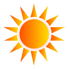 
Sun hand drawn style