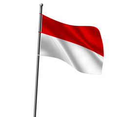 flag of indonesia 