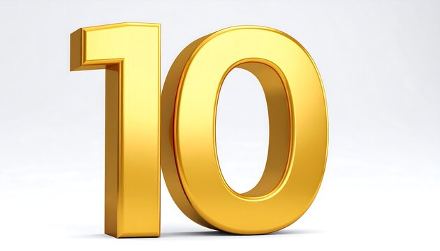 Gold 3D number ten (1)