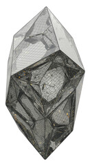 3D Crystal Transparent Abstract Shape Geometric Design Decoration Ornament