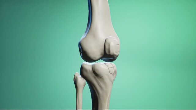 Knee Joint Anatomy Visualization for Medical Explainer Videos