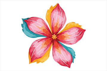 Retro Groovy Flowers Bundle | 70s Inspired Floral Clipart Set
