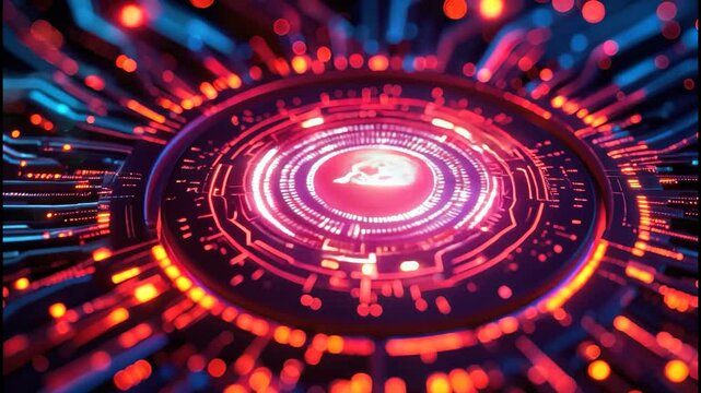 Neural Pulse: AI Awakening in the Digital Core Circuit