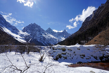 Bipenggou Valley (Bipenggou National Park) is a natural reserve located in northern Sichuan, China