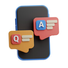 Mobile Language Chat Icons