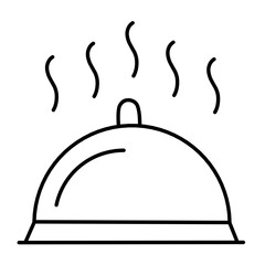 food cover icon vector