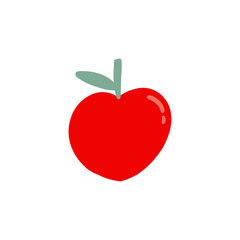 cherry fruit icon design vector illustration