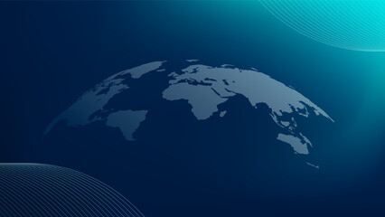 abstrack blue business background