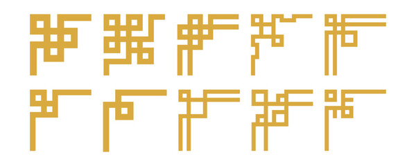 Islamic Corner Geometric