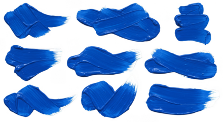 Abstract Brush Stroke Background Painting Texture Design Element PNG