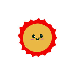 sun cartoon design illustration