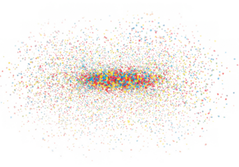 Abstract Splatter Pattern Colorful Background Texture Graphic Illustration