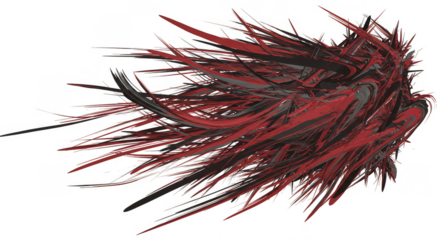 Abstract Red Wing Feather Texture Illustration Background Design Graphic