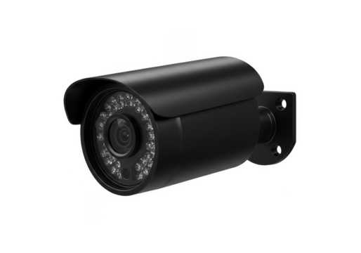 Black Security Camera Cctv System Technology Surveillance Equipment