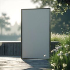 mockup of a billboard 