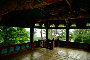 Interior View from Sajaru Pavilion