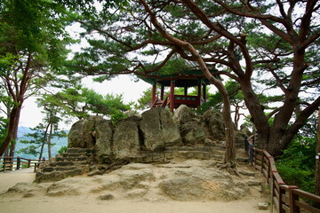 Pavilion on Nakwaam Rock