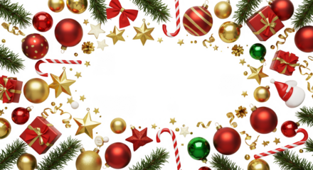 Christmas Ornaments Holiday Decoration Transparent Background Illustration