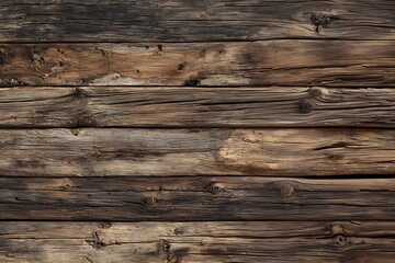 Obraz premium Rustic Weathered Wooden Planks Background Texture