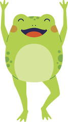 Cartoon Frog

