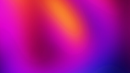 Futuristic Smooth Purple Gradient with Orange Neon Glow