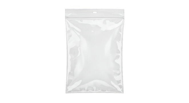 Empty Transparent Plastic Pouch Bag for Food Storage Packaging