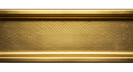 Golden Glitter Texture Metallic Frame Glowing Shine Illustration