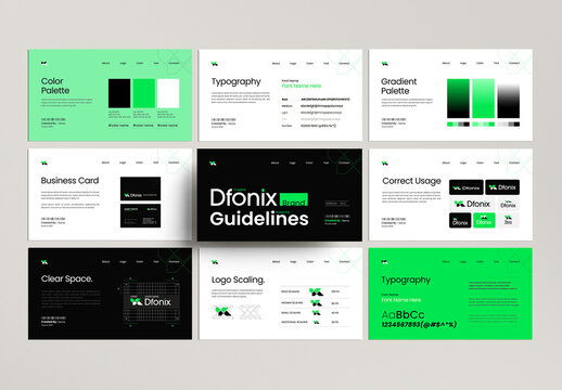 Brand Guidelines Presentation Template