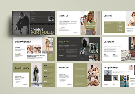 Creative Portfolio Presentation Template
