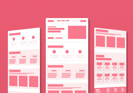 Ecommerce Wireframe for Product Page