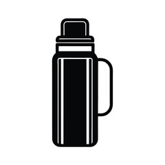 Thermos Icon Outline Vector Illustration