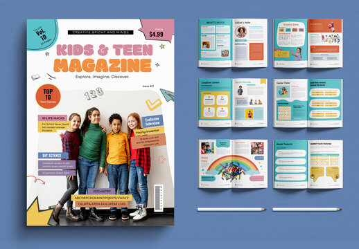 Kids and  Teen Magazines for Children