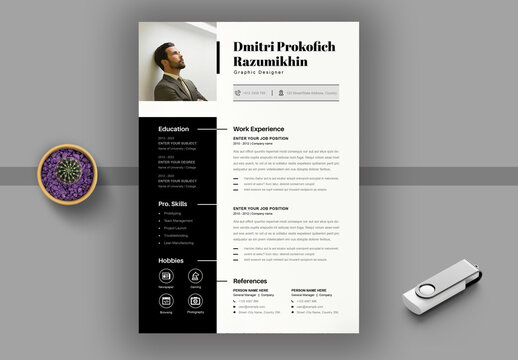 Modern Resume Design Layout