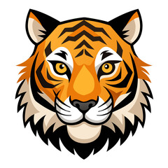 tiger head vector