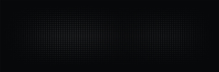 Naklejka premium Dot pattern seamless background. Polka dot pattern template Monochrome dotted texture