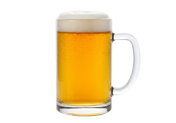 Isolated Beer Mug Transparent Background Refreshment Drink Alcohol