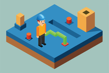 Engineering Construction Of Underground Water Pipe System