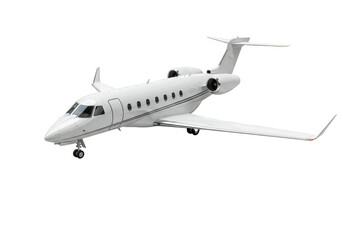 Obraz premium Isolated Airplane on Transparent Background Aviation Transport Travel