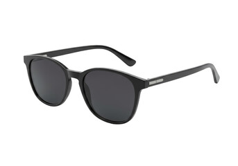 Isolated Black Sunglasses Eyewear Fashion Style Transparent Background